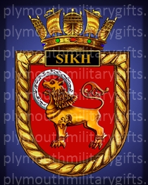 HMS Sikh Magnet